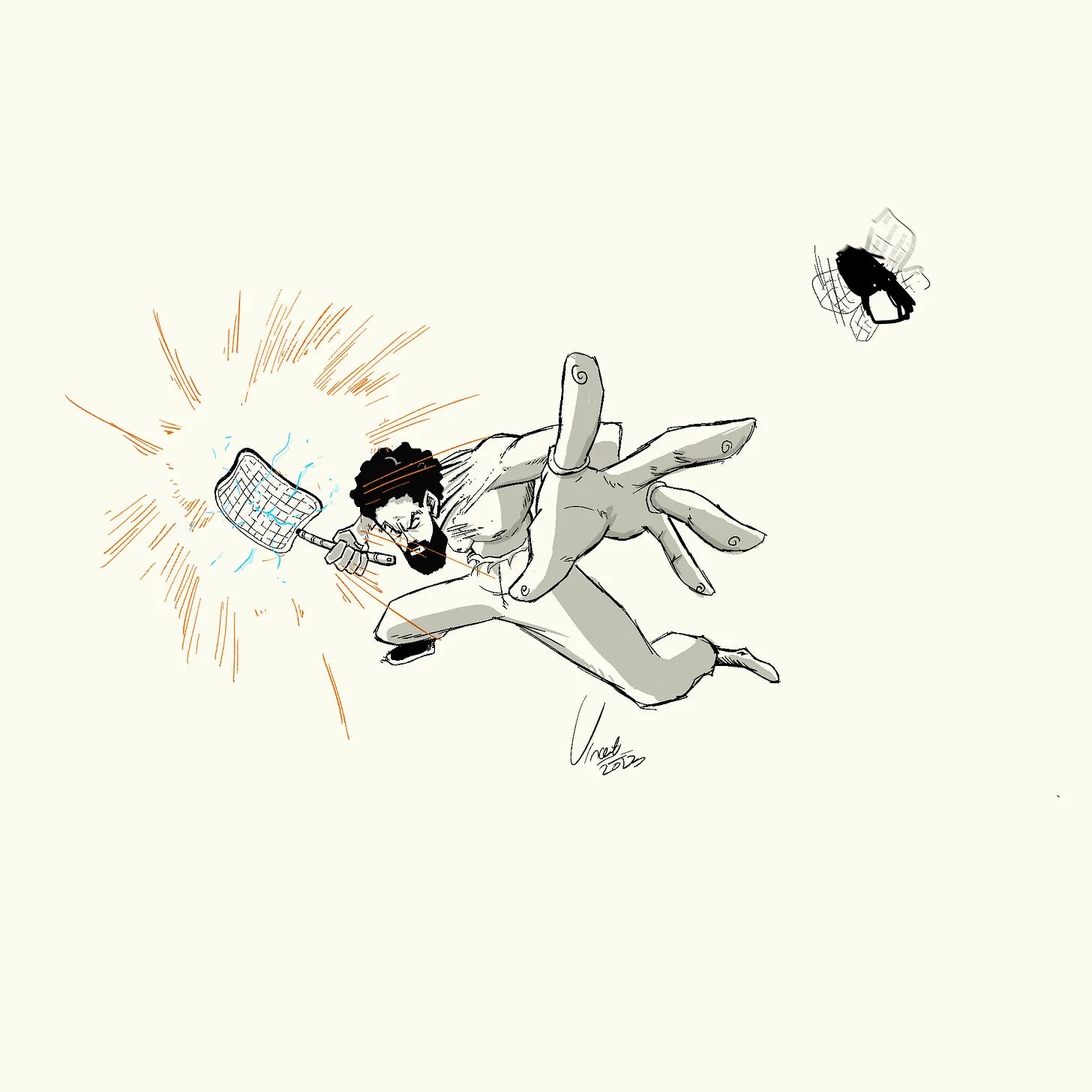 Fly Swatter, Ideas on The Fly