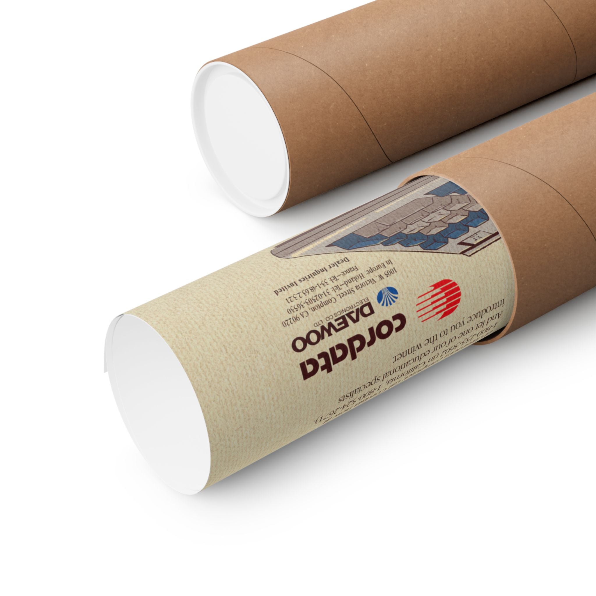 Apple vs IBM Debate is Over Vintage Poster