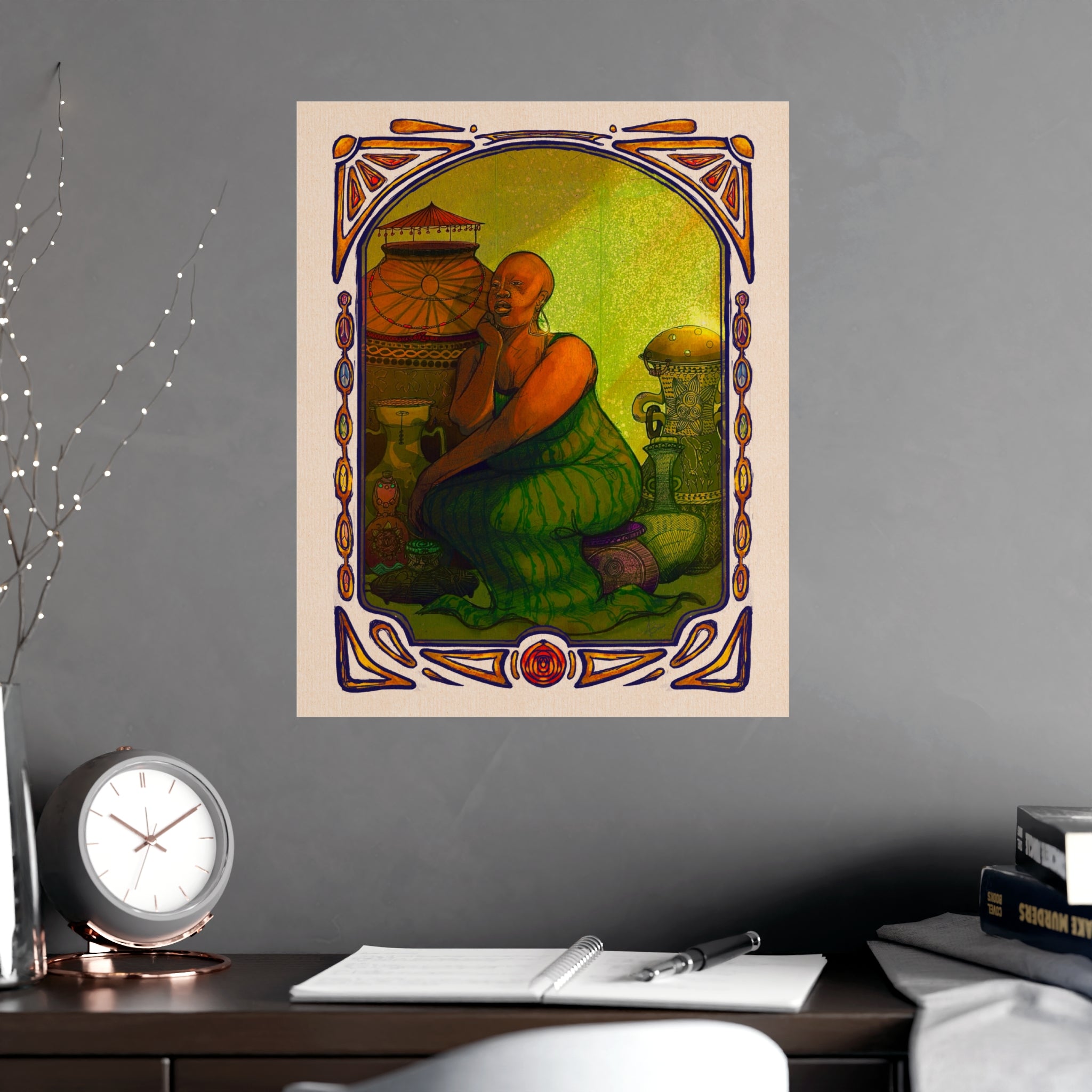 Seated By The Jars Of Life