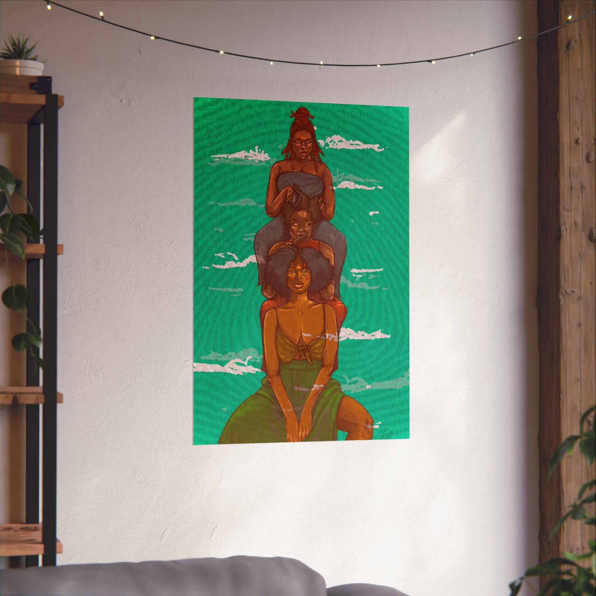 "Totemic Embrace" Print