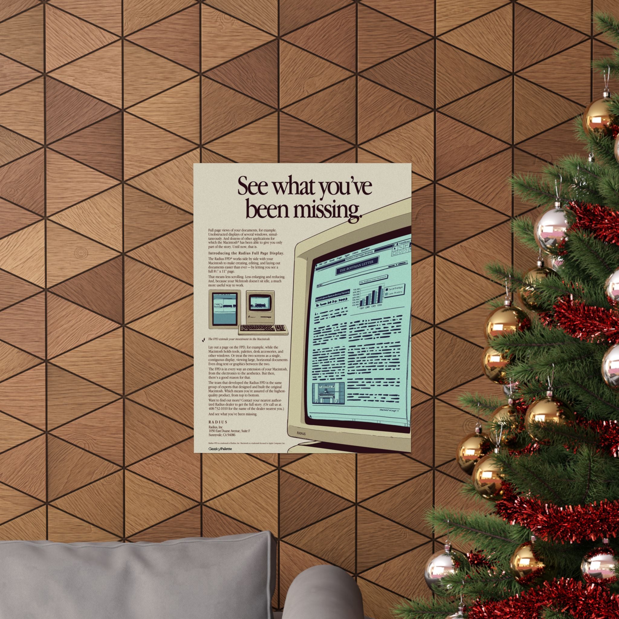 What have you been missing Retro Tech Poster