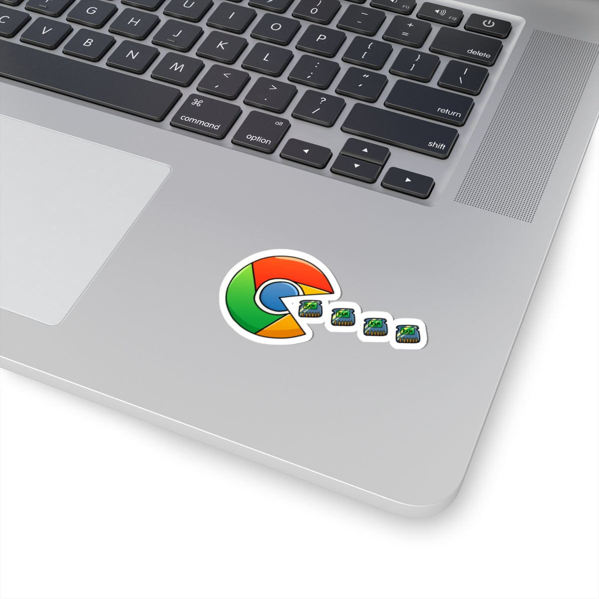 Chrome Devours RAM Sticker