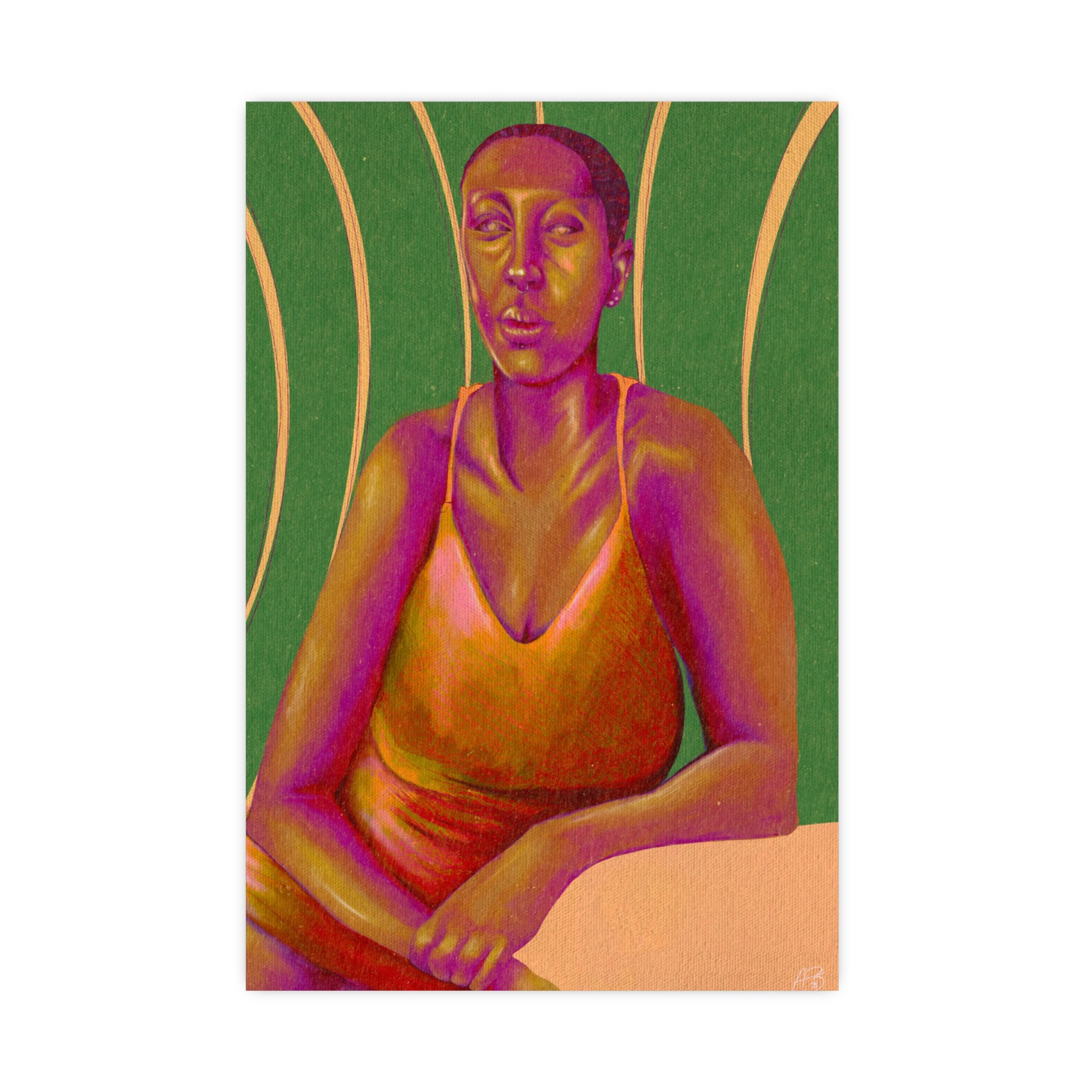 "Green Thoughts" Print