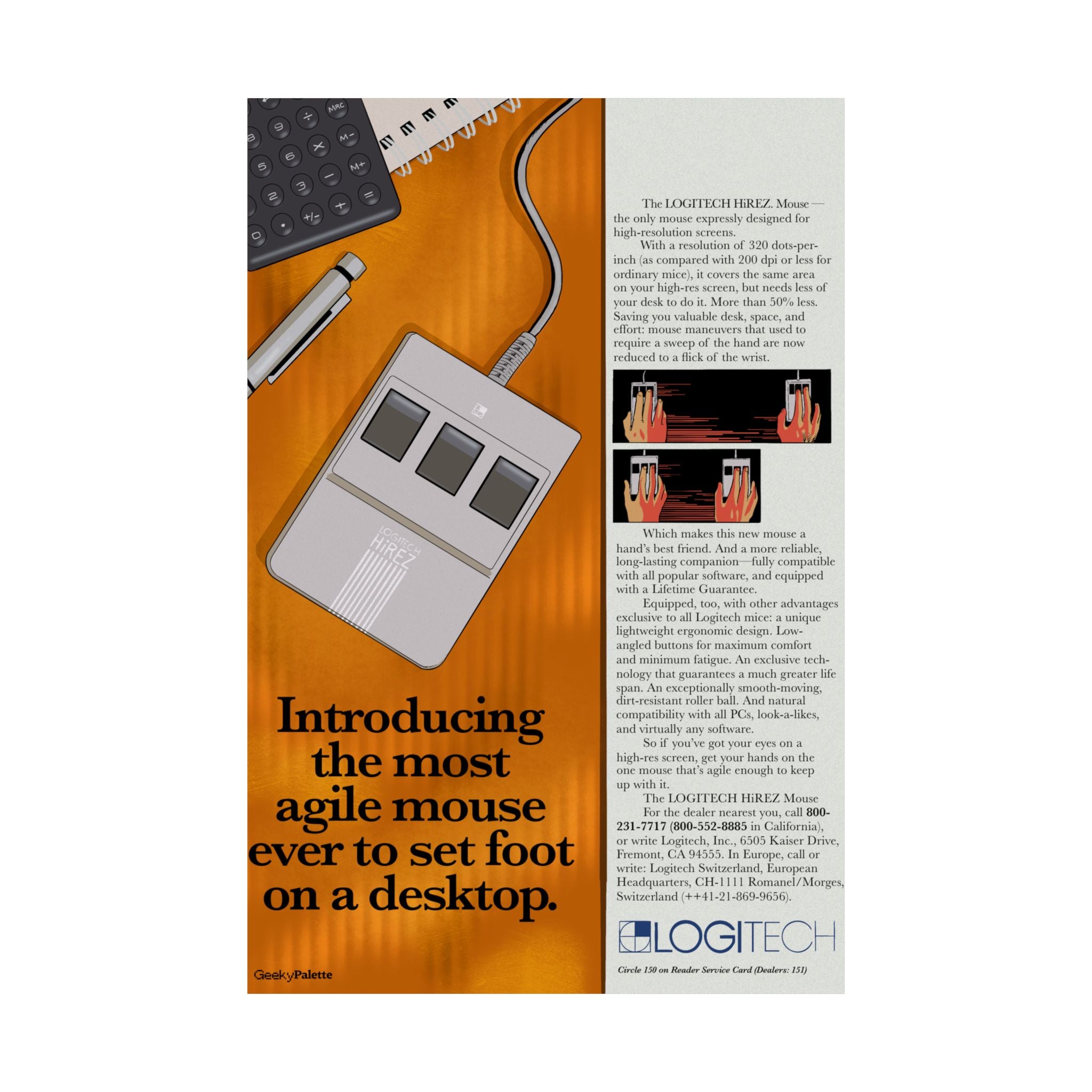 Logitech Tech Poster