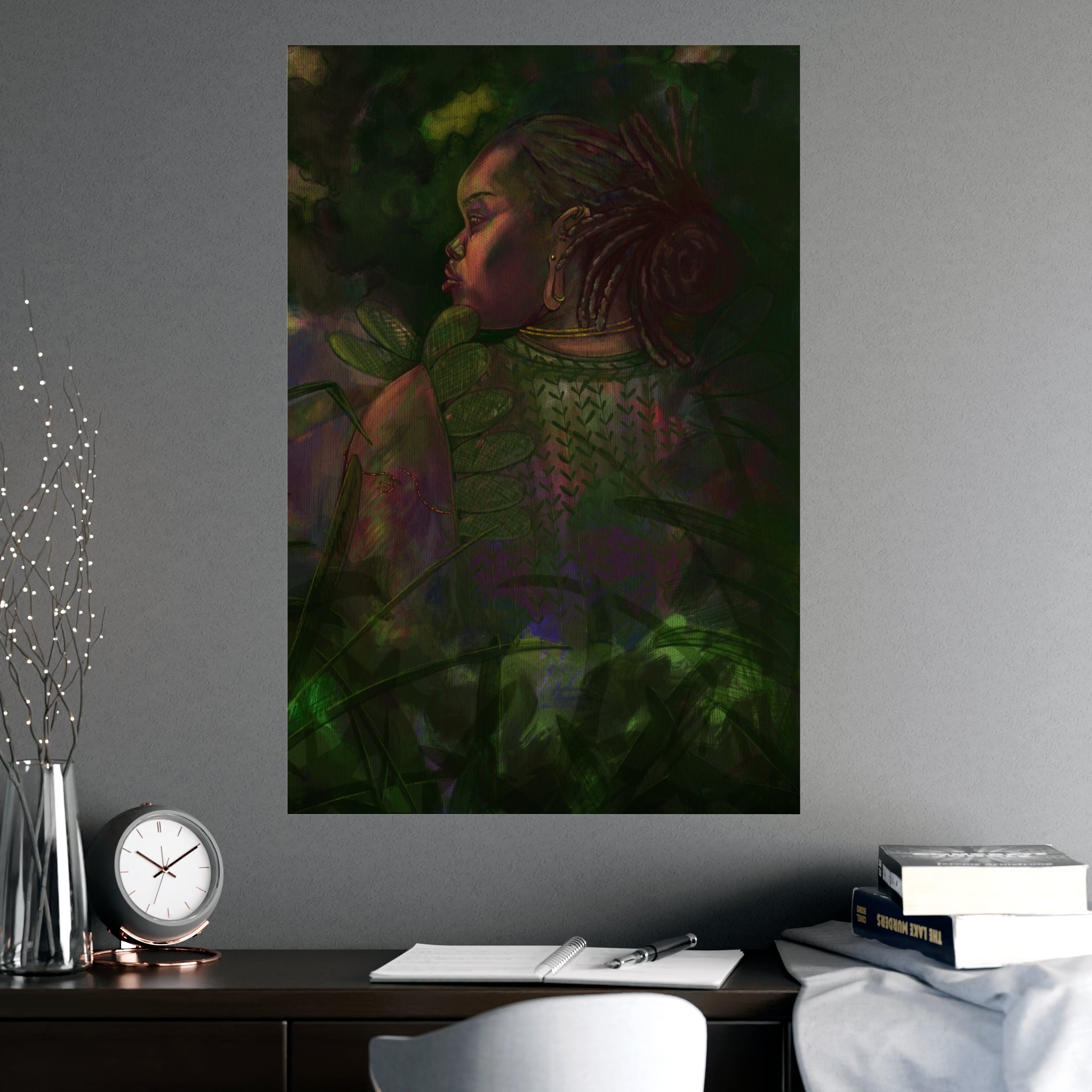 "Foliage Goddess" Print