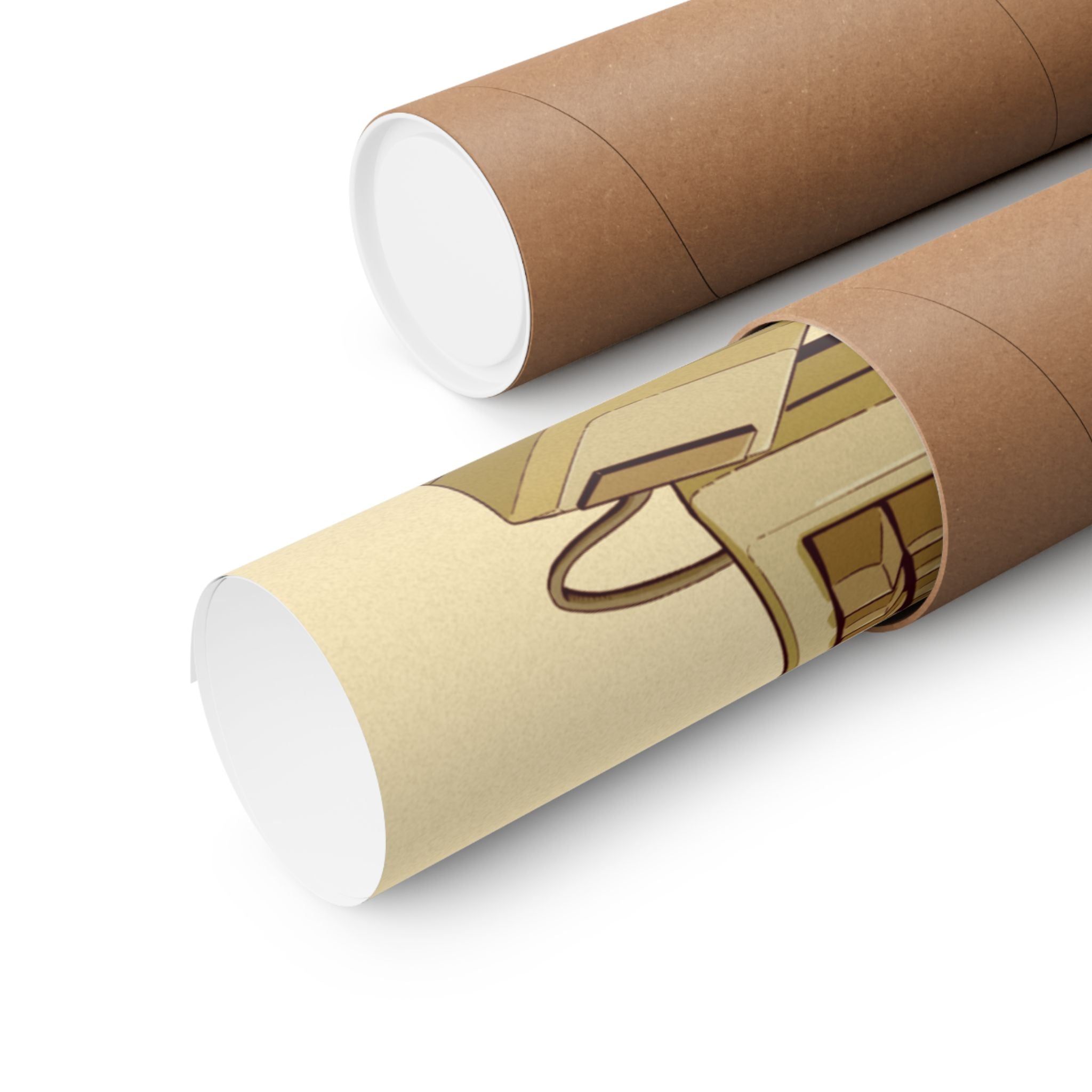 Master It Tech Retro Computer Poster