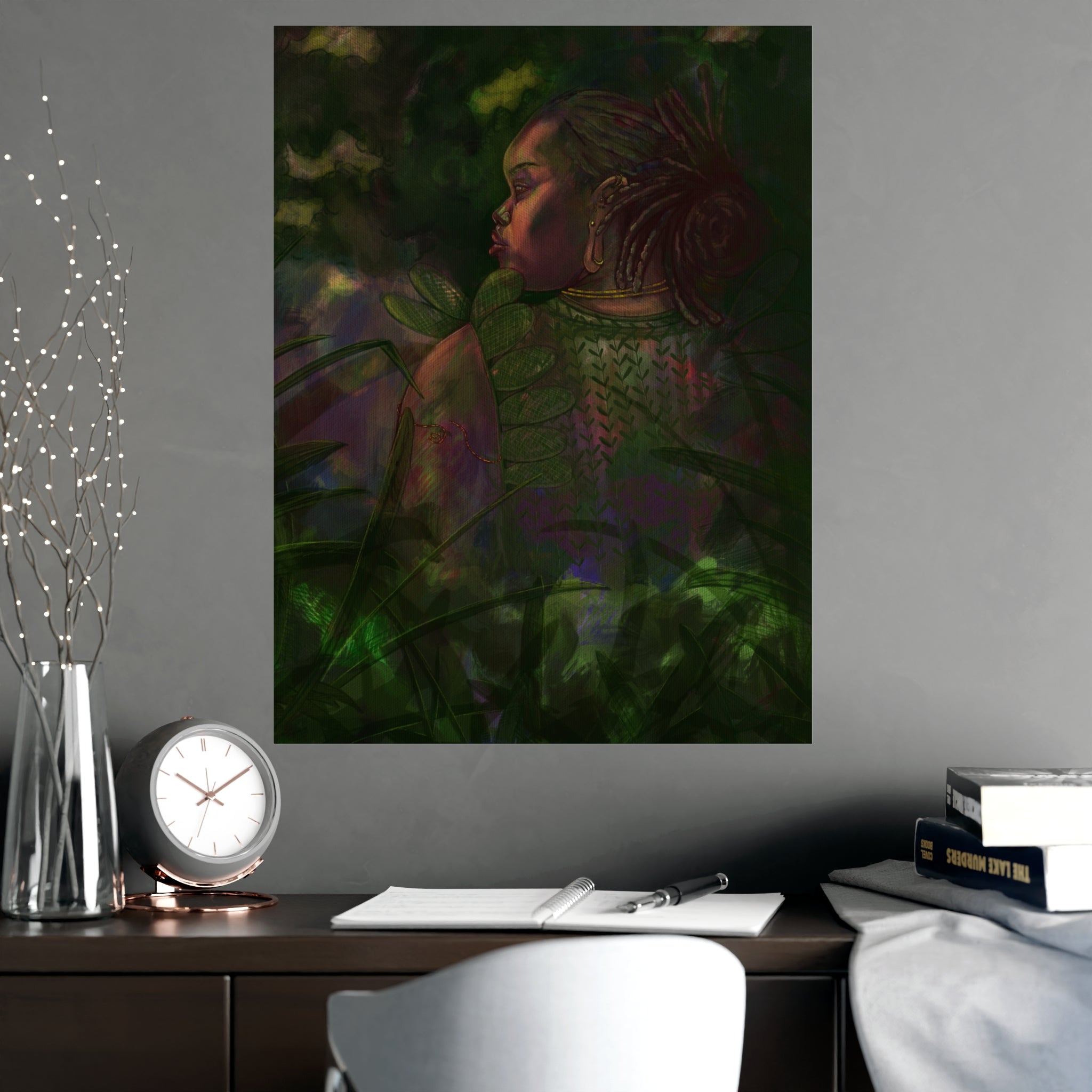 "Foliage Goddess" Print