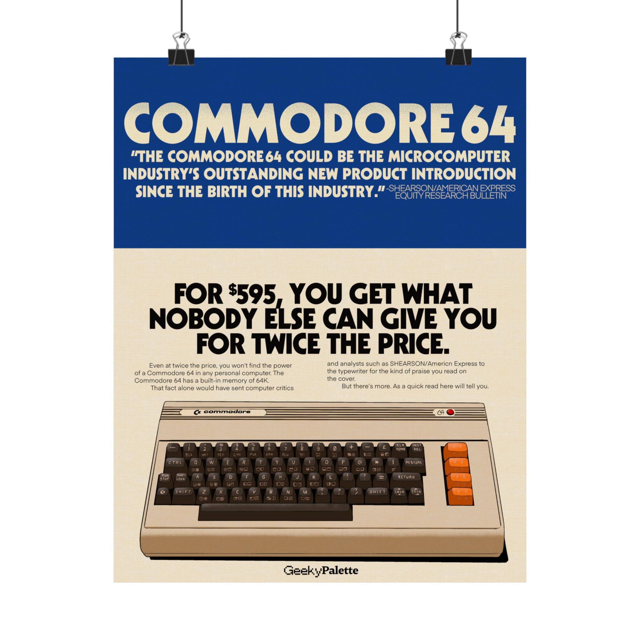 Commodore 64 Poster