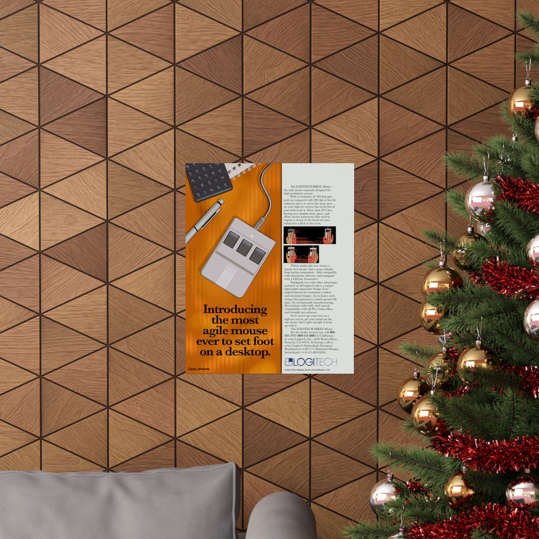 Logitech Tech Poster