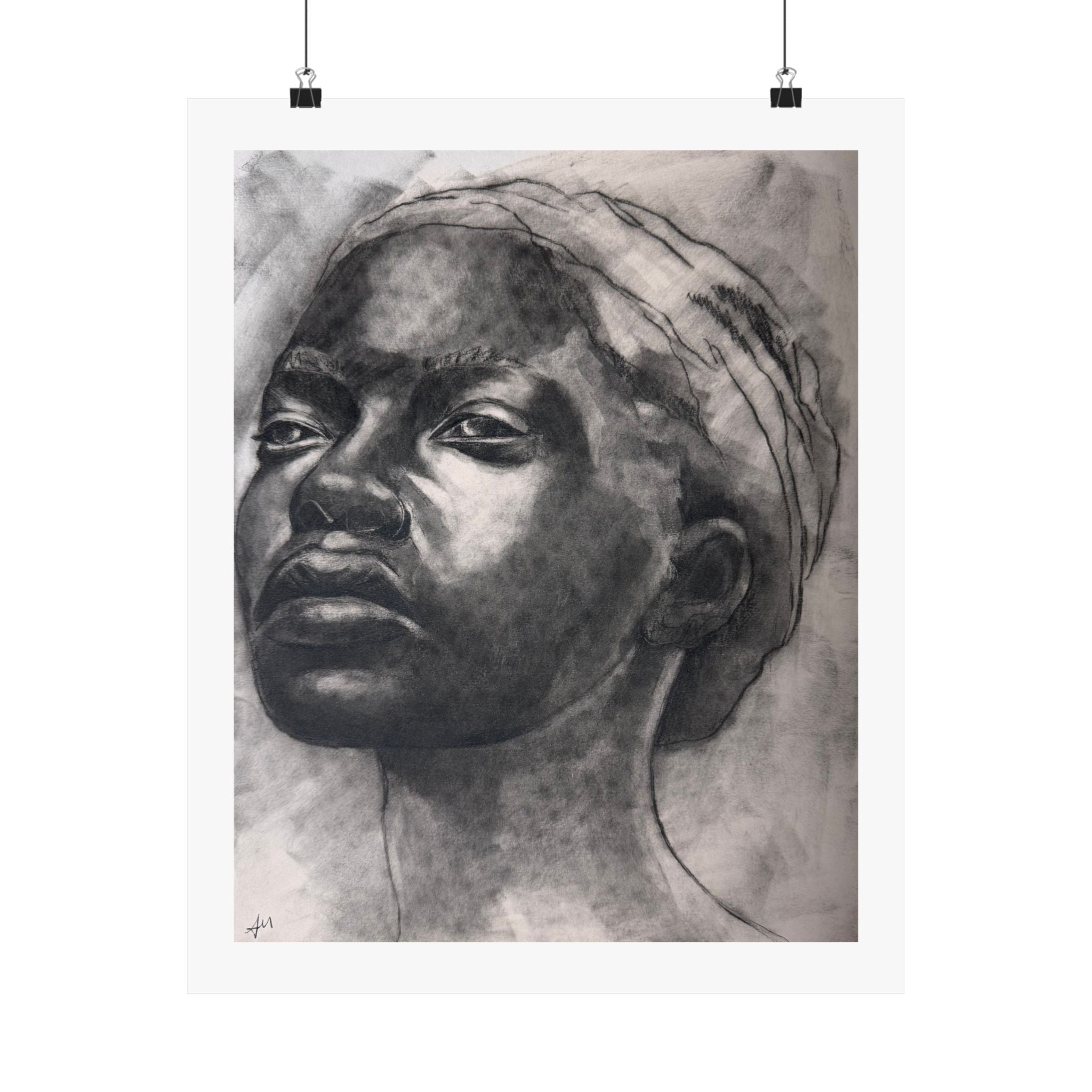 "Melanated Beauty" Print