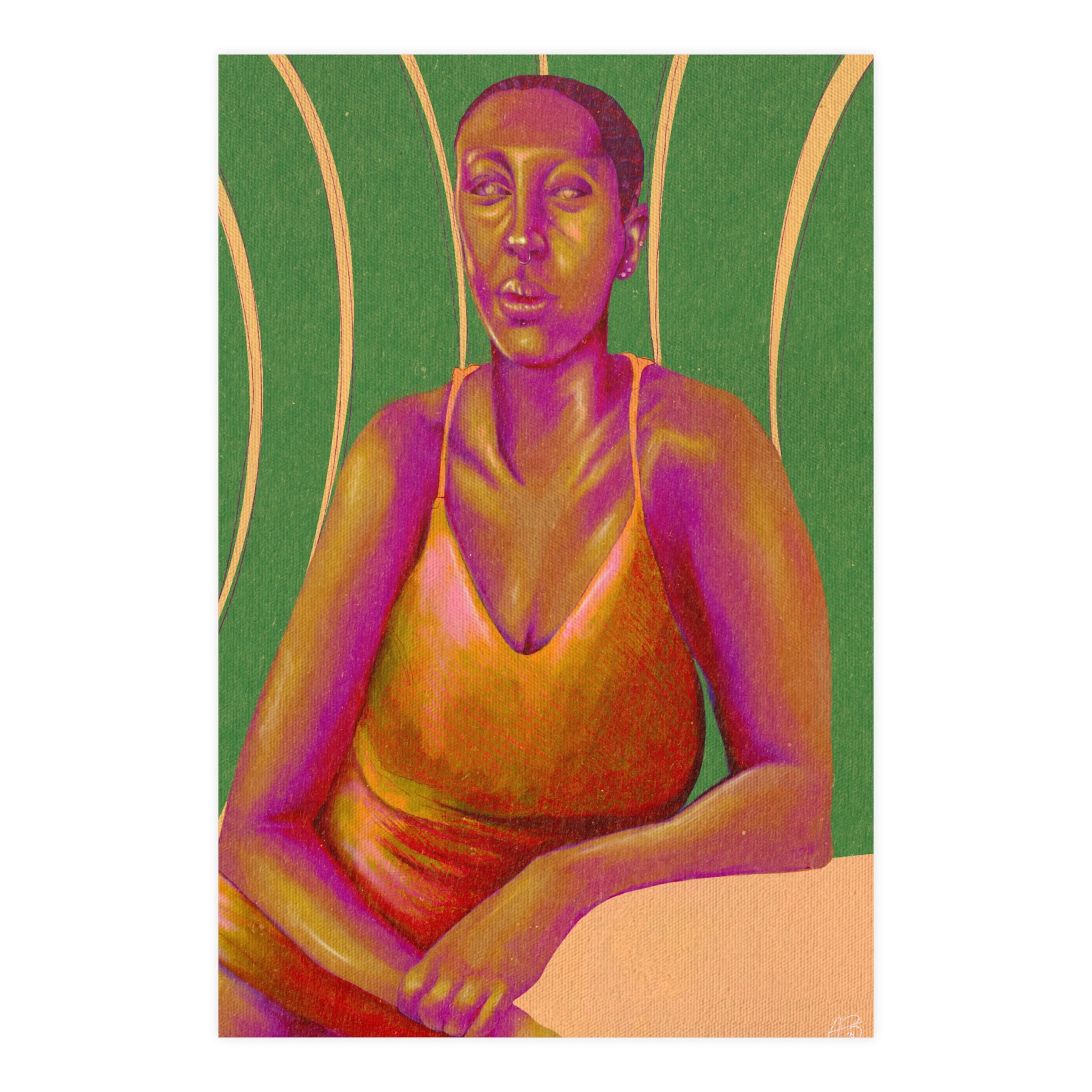"Green Thoughts" Print