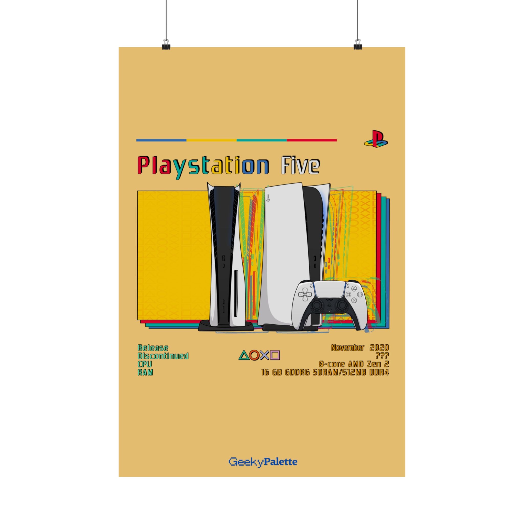 Play Station Retro Posters 0-Vita