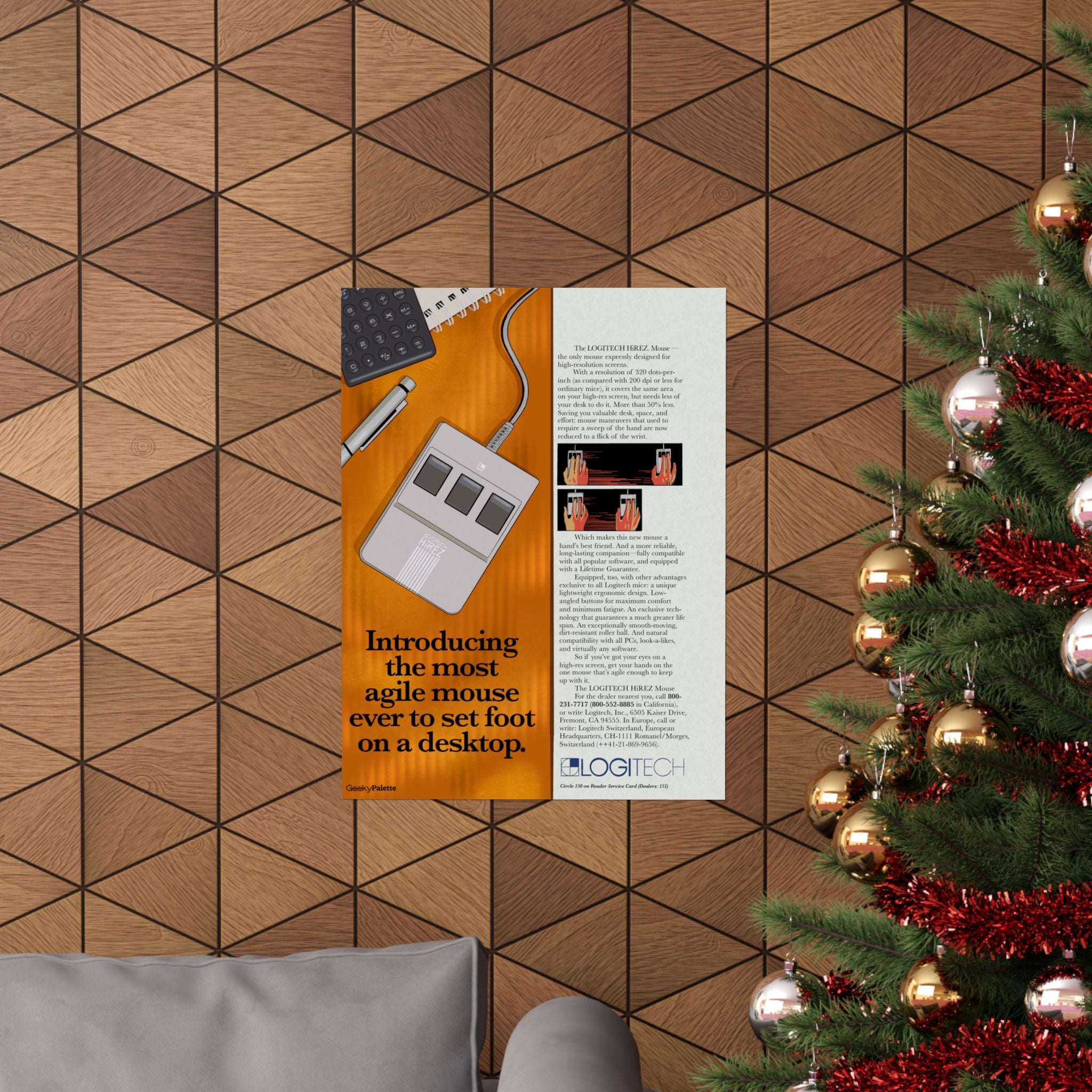 Logitech Tech Poster