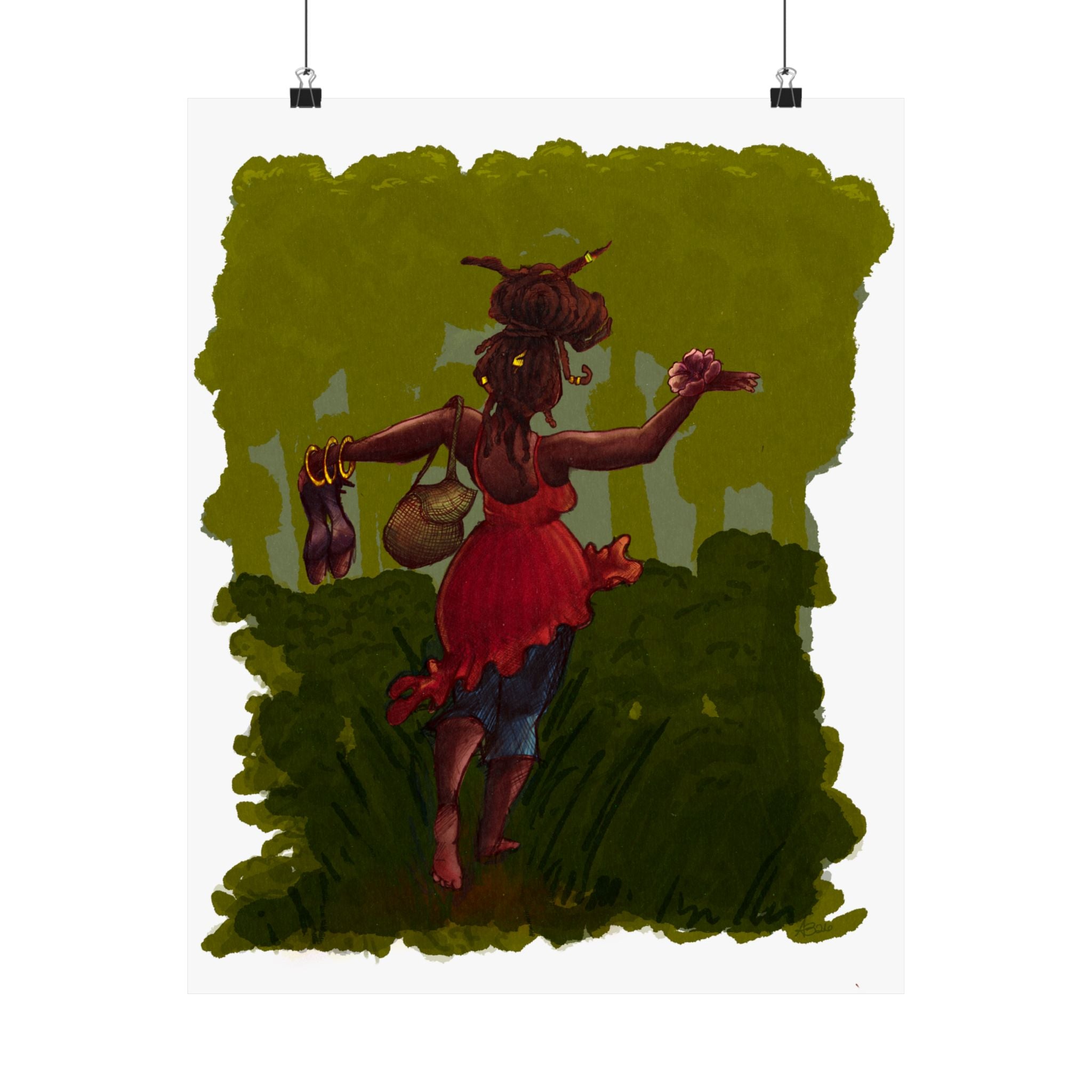 "Forrest Walk" Print