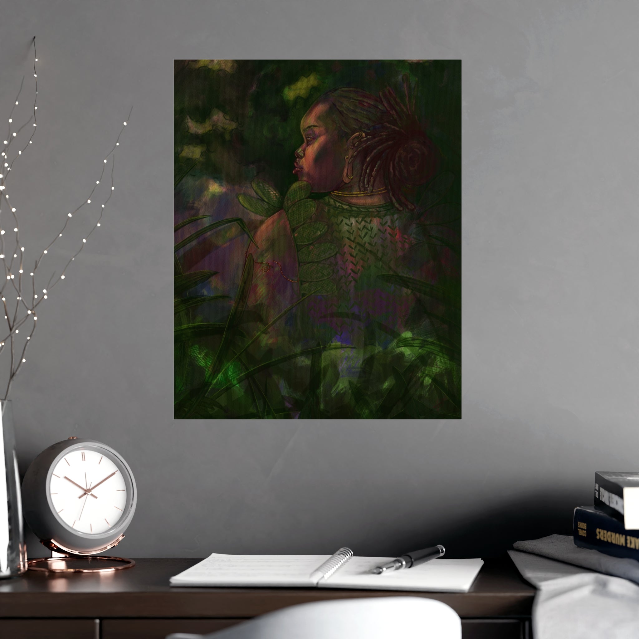 "Foliage Goddess" Print