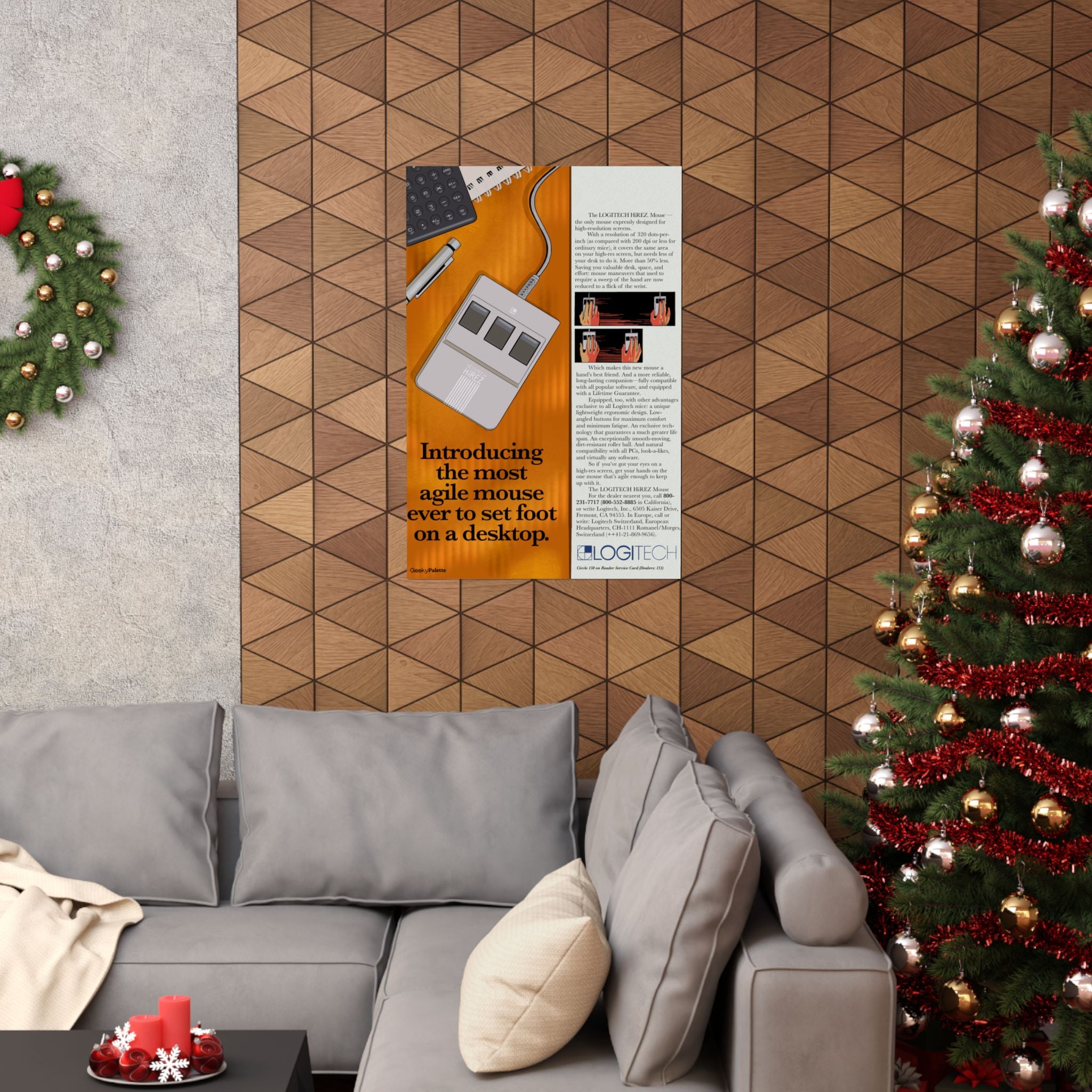 Logitech Tech Poster