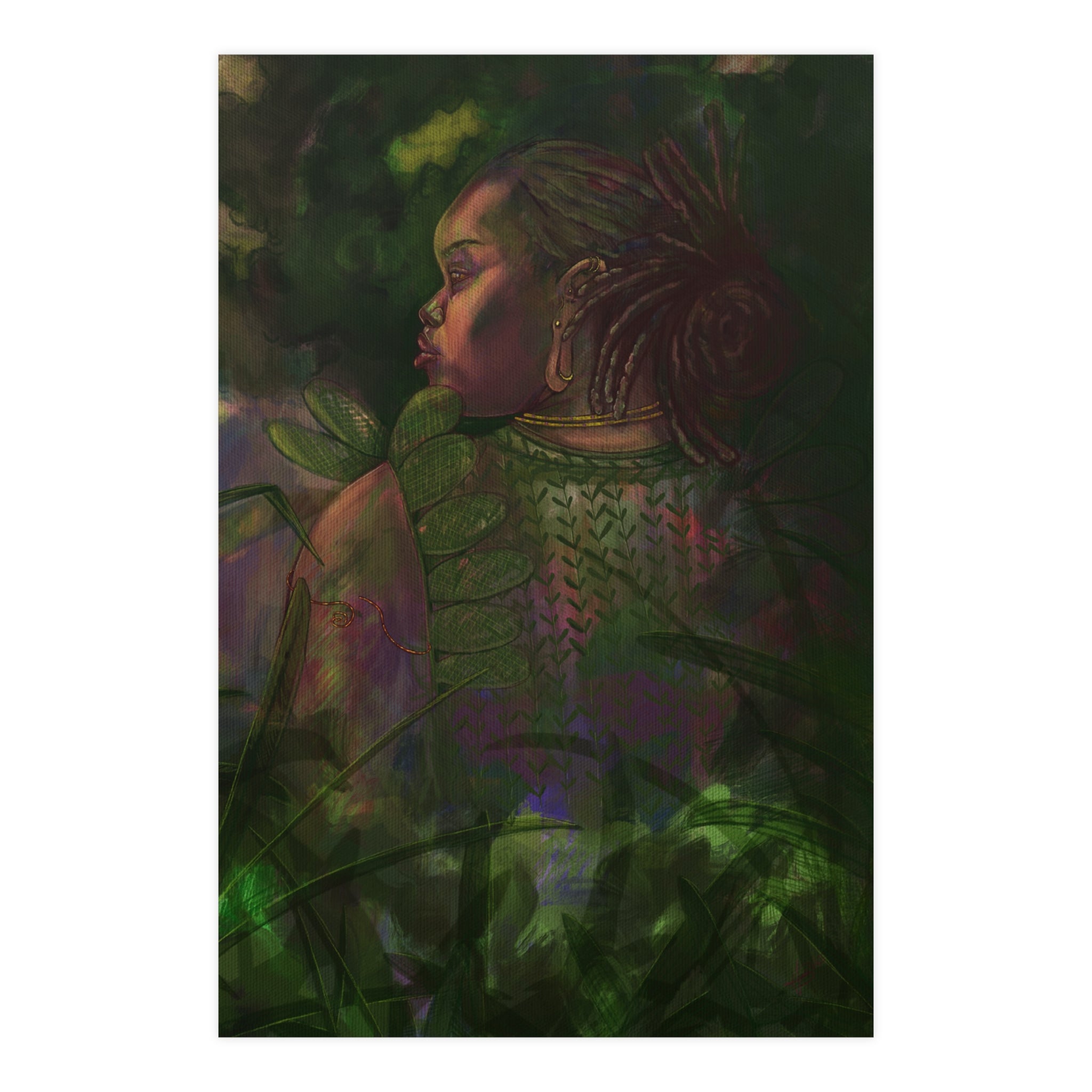 "Foliage Goddess" Print