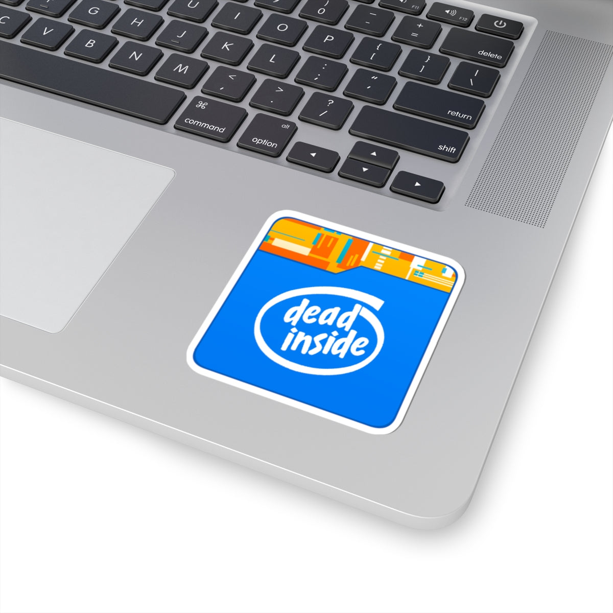 Retro Intel Sticker - Dead inside