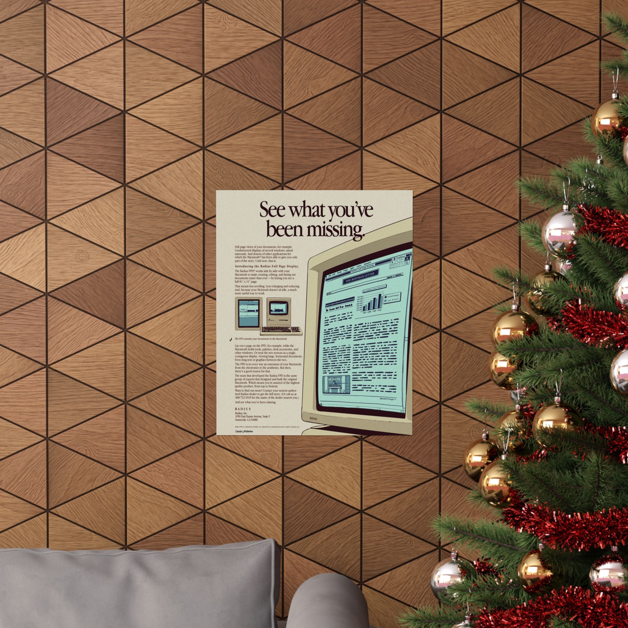 What have you been missing Retro Tech Poster