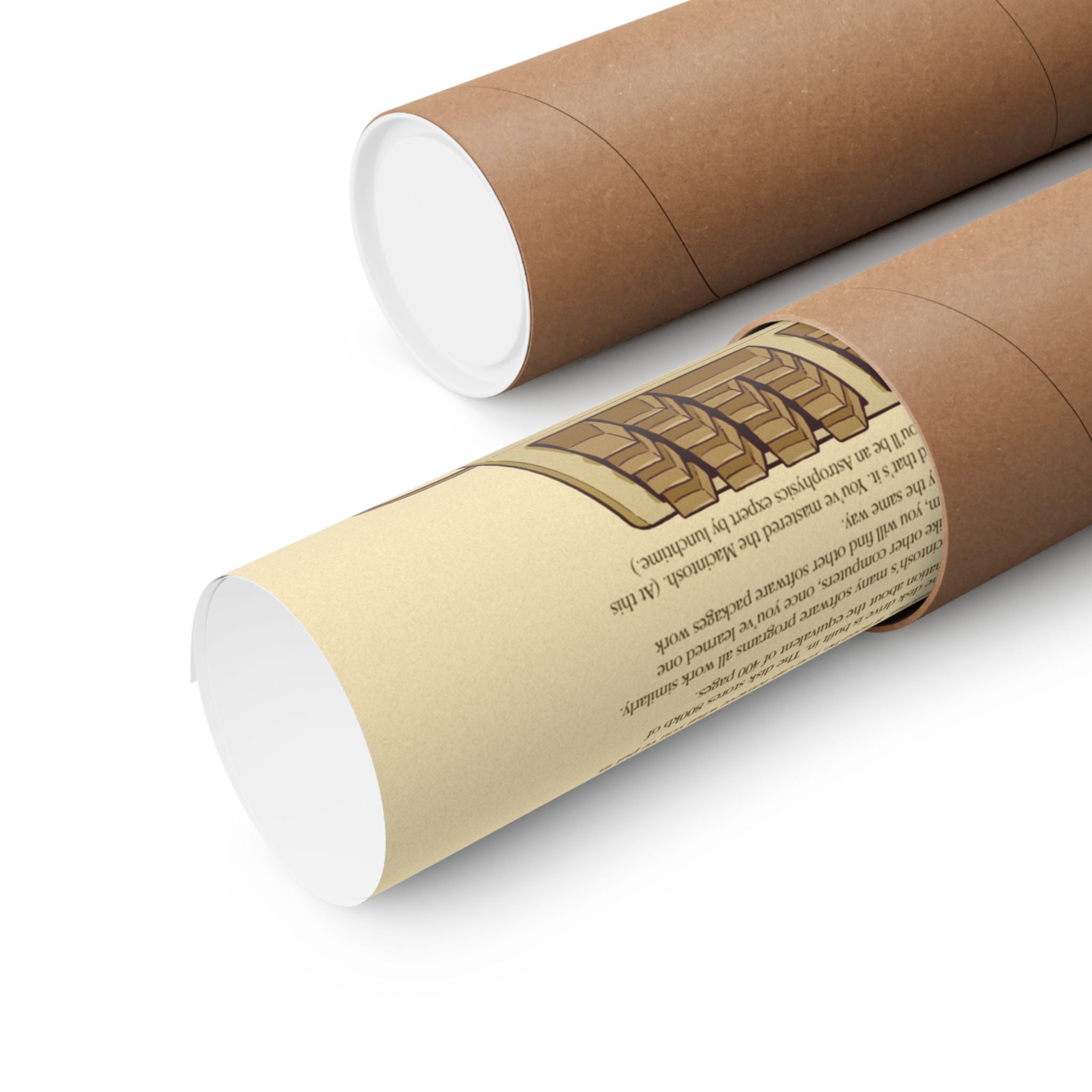 Master It Tech Retro Computer Poster