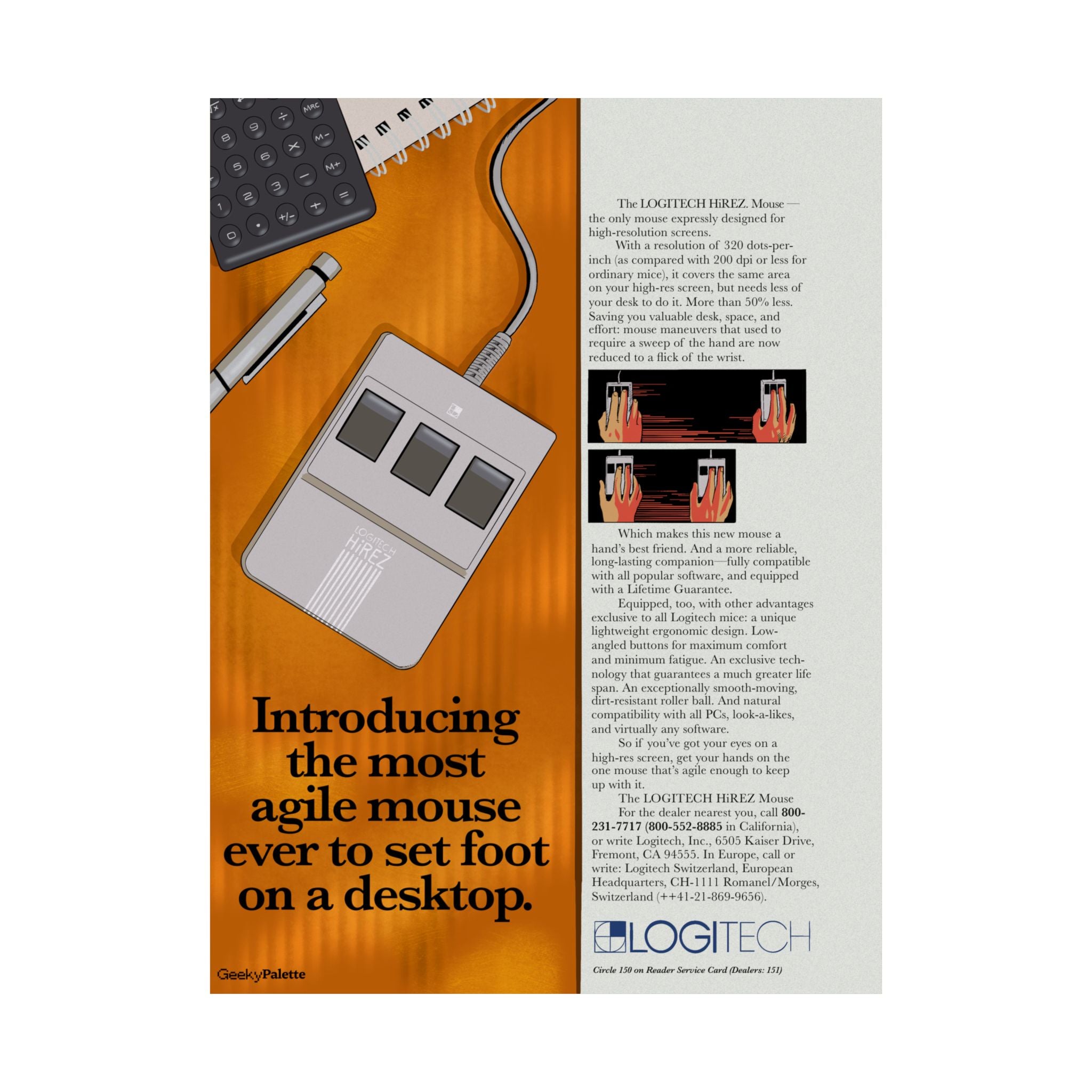 Logitech Tech Poster