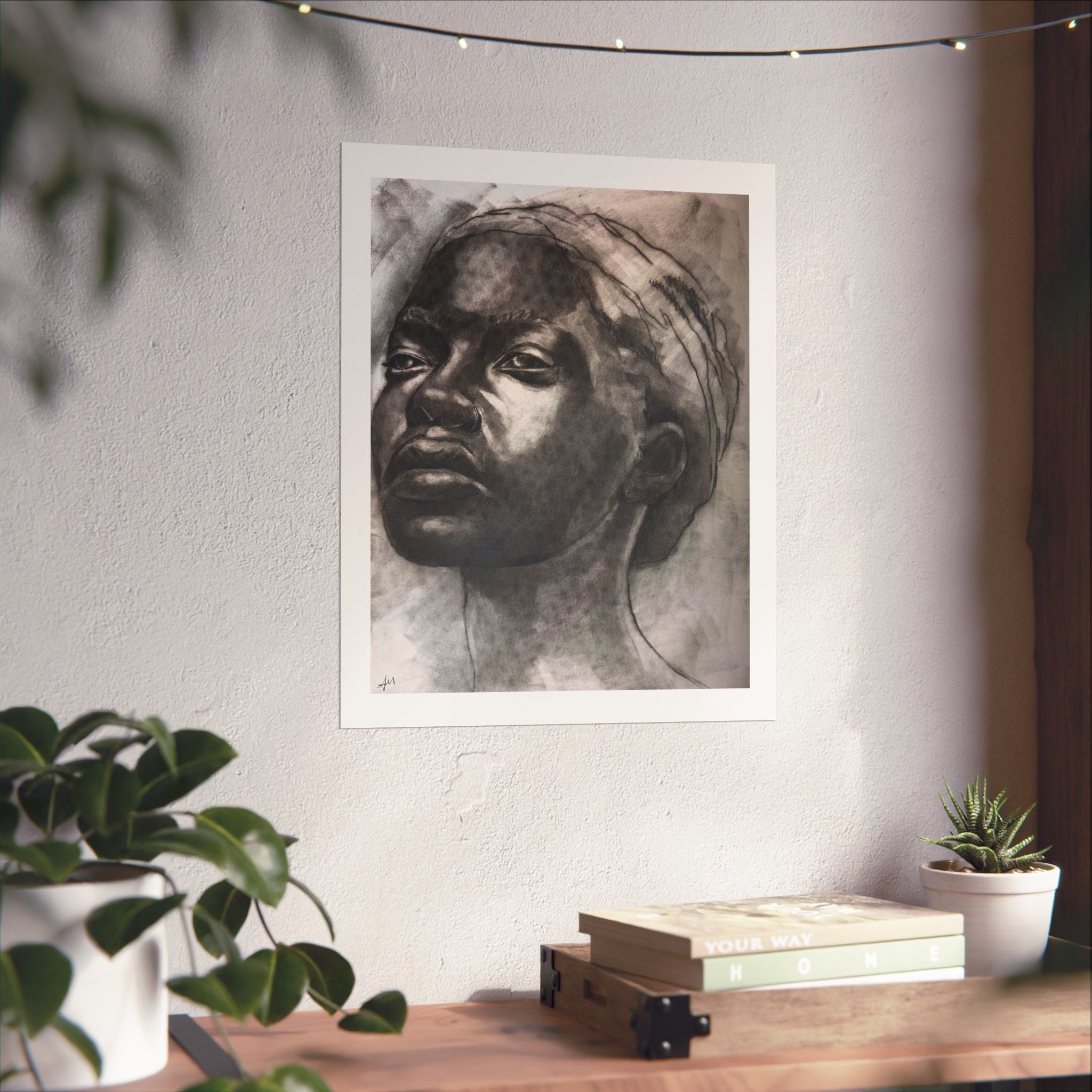 "Melanated Beauty" Print