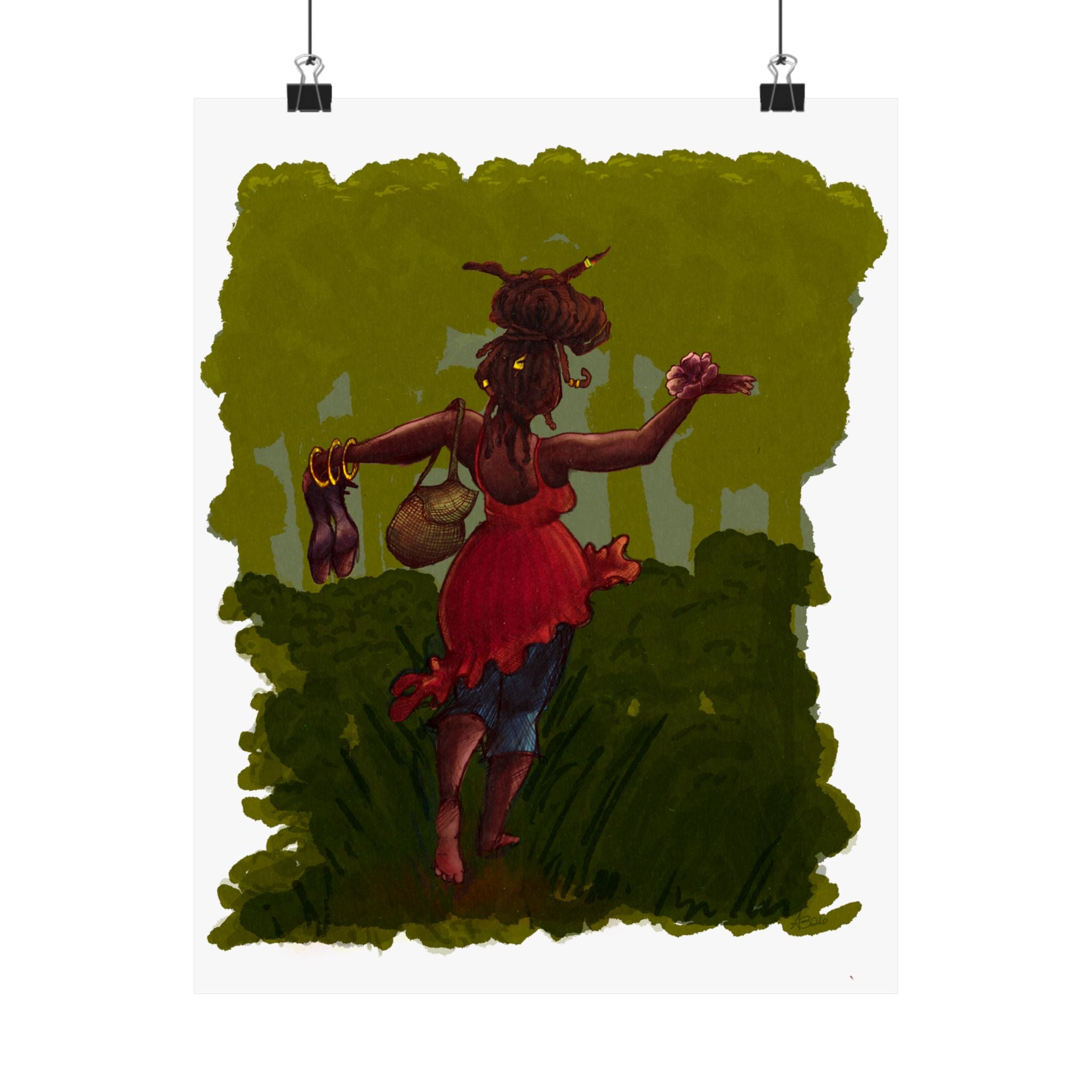 "Forrest Walk" Print