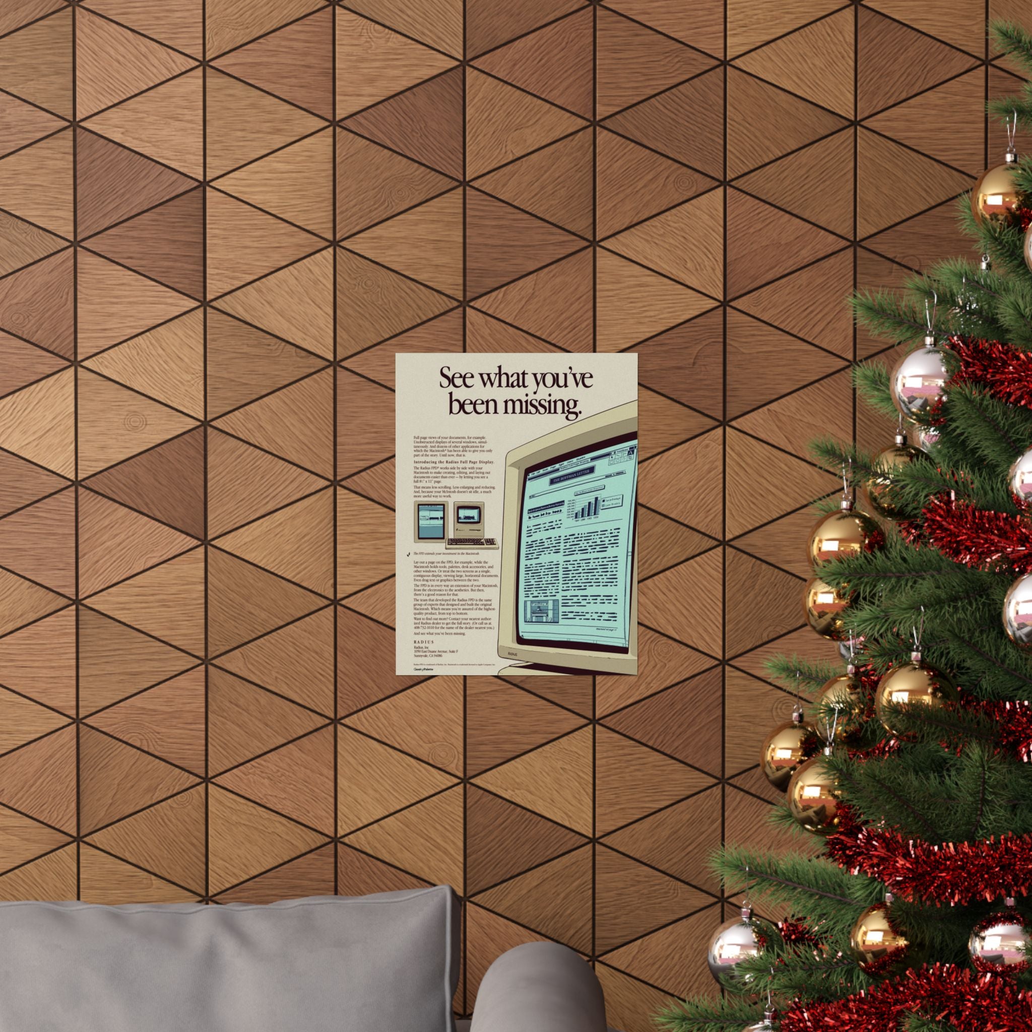 What have you been missing Retro Tech Poster