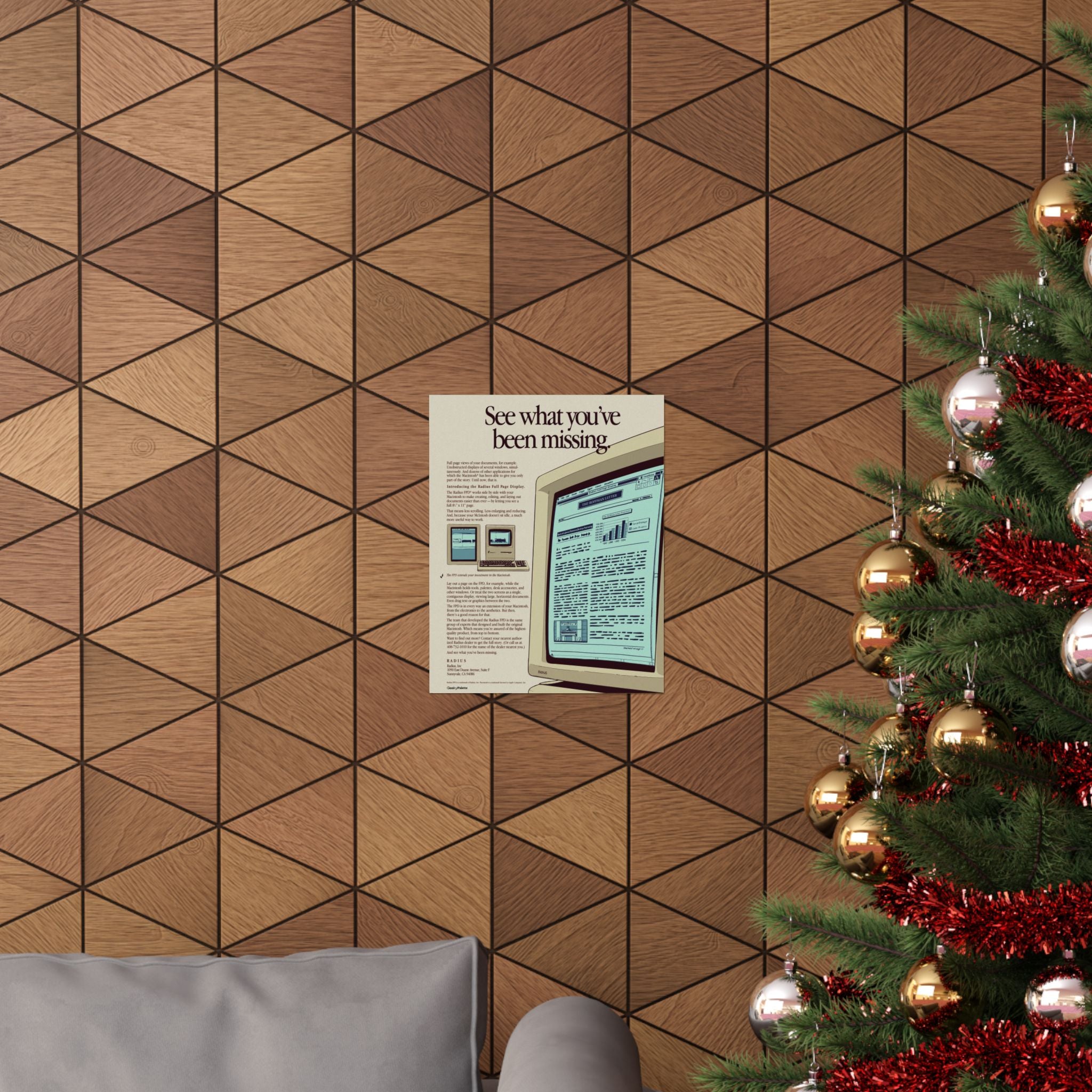 What have you been missing Retro Tech Poster