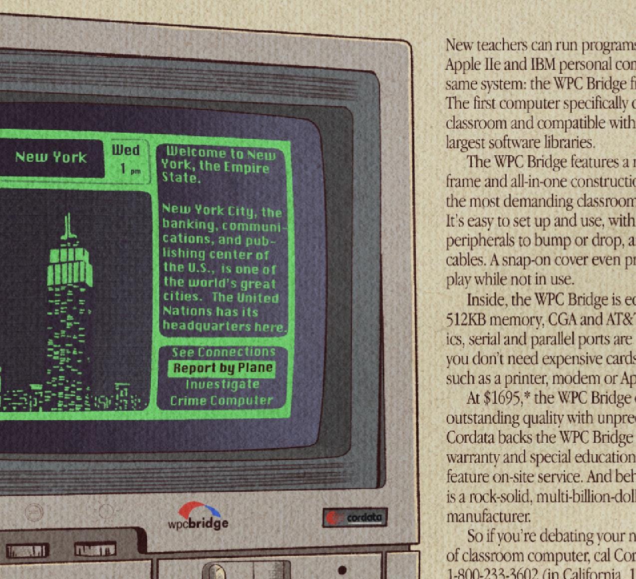 Apple vs IBM Debate is Over Vintage Poster