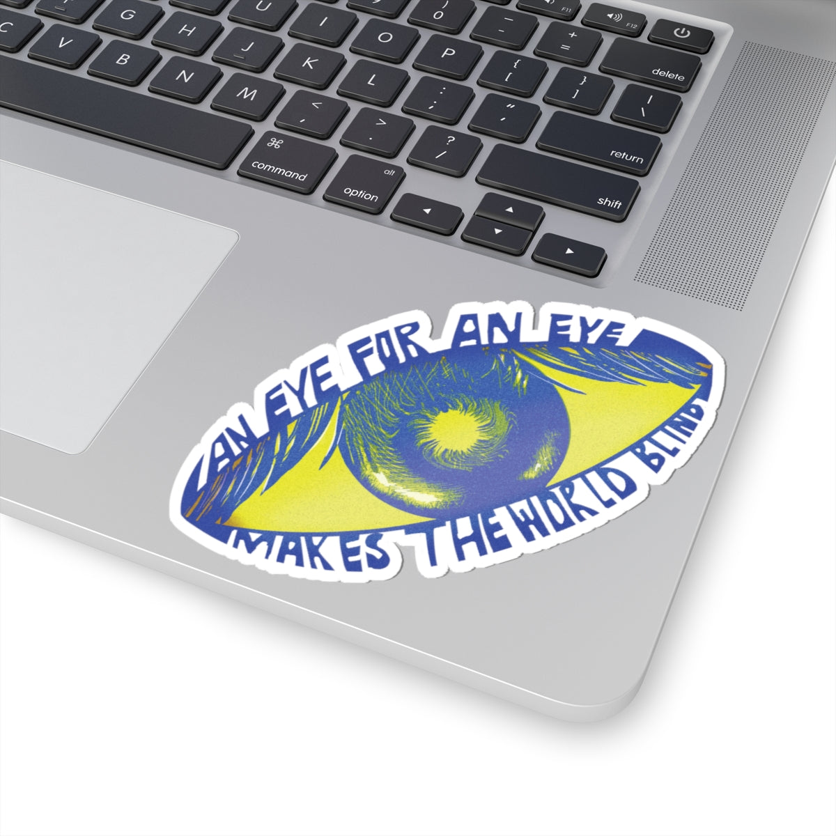 "An Eye for An Eye" sticker