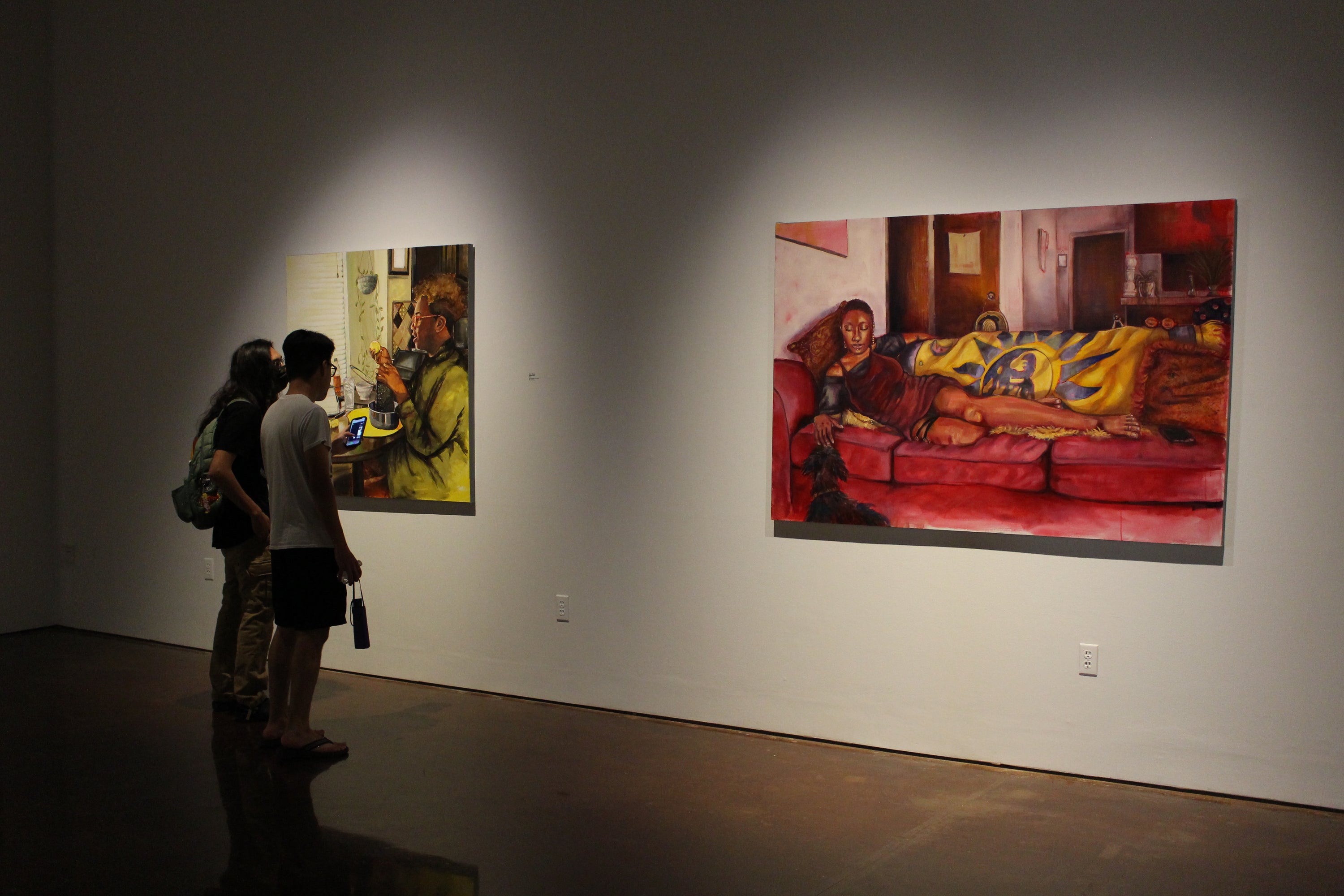 "A Sommer's Day in Comfort" Original Oil Painting on Stretched Canvas