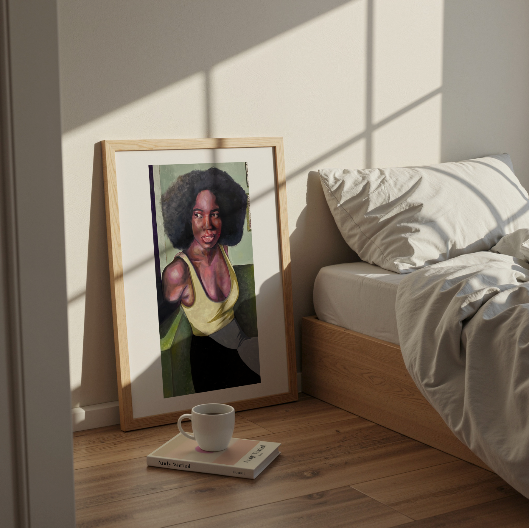 "Green Girl" Art Print