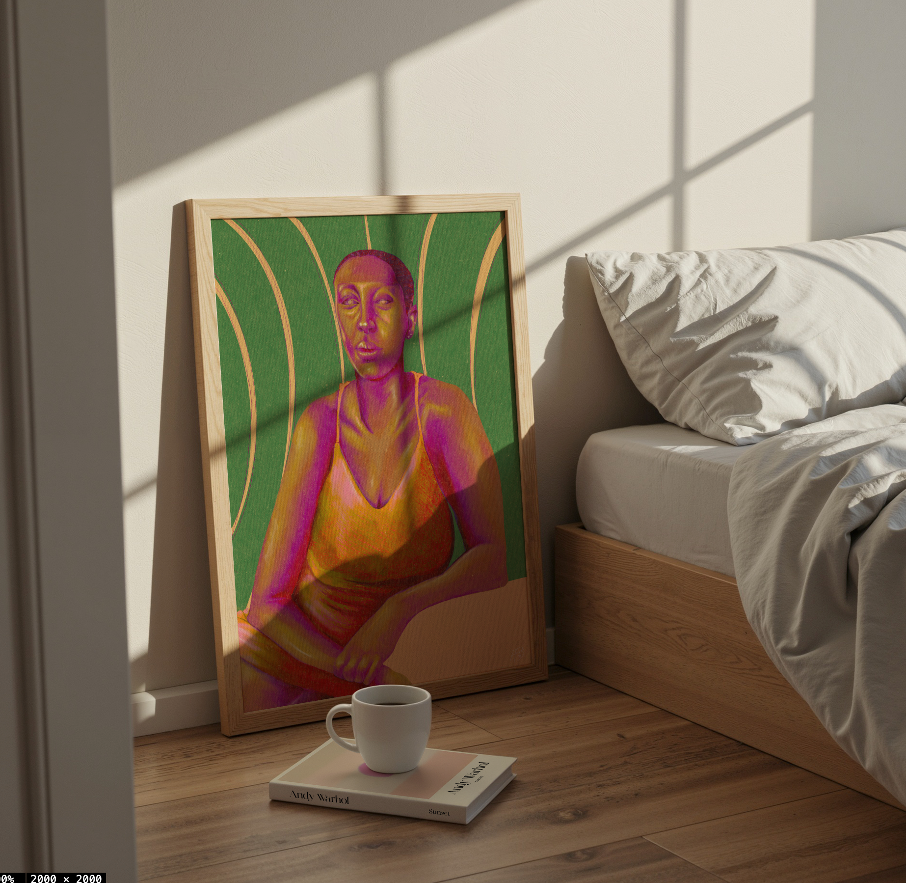 "Green Thoughts" Art Print