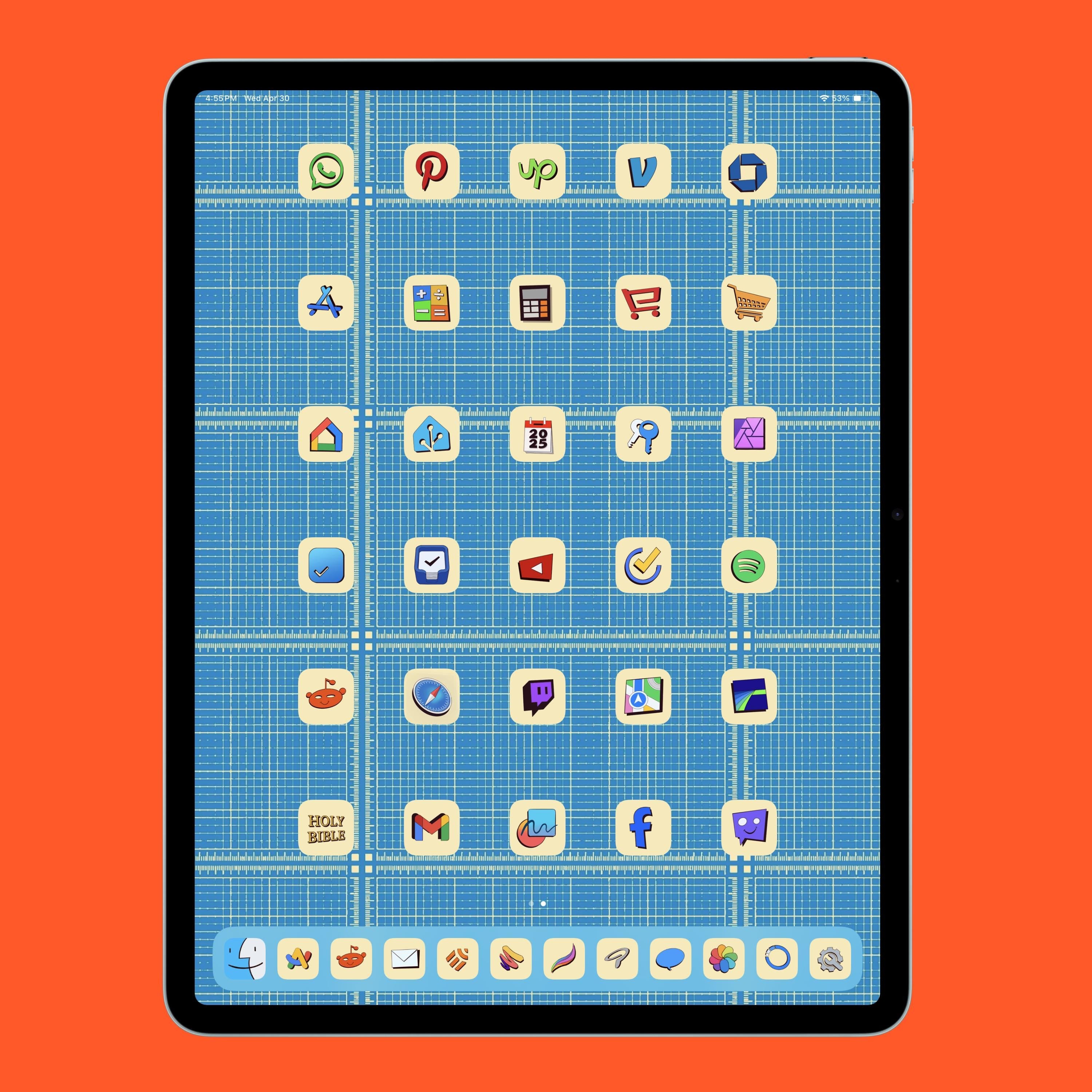 SKETCHY Colorful iOS Icon Pack