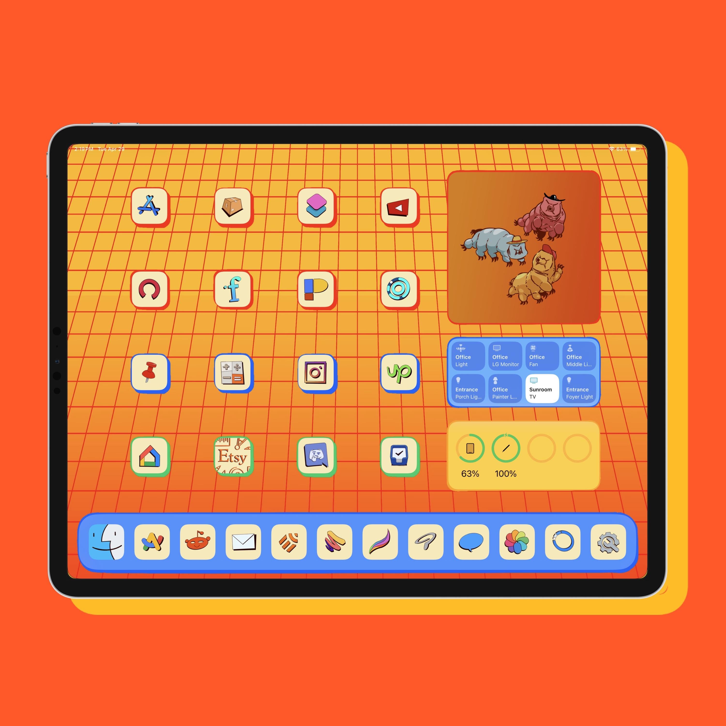 SKETCHY Colorful iOS Icon Pack